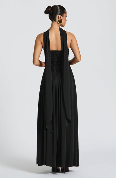 Rut | Vestido de Noche Palabra de Honor con Abertura