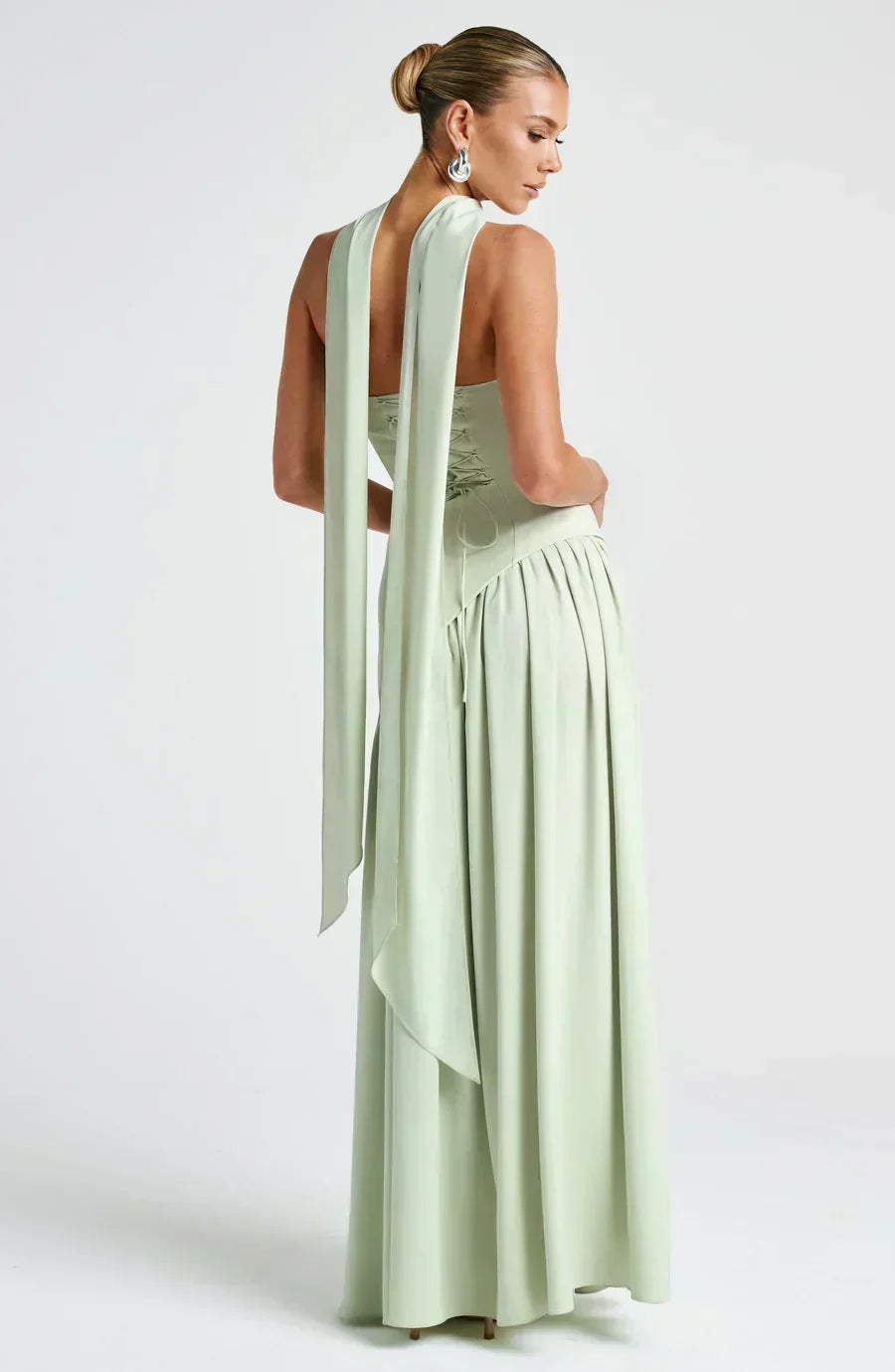 Rut | Vestido de Noche Palabra de Honor con Abertura