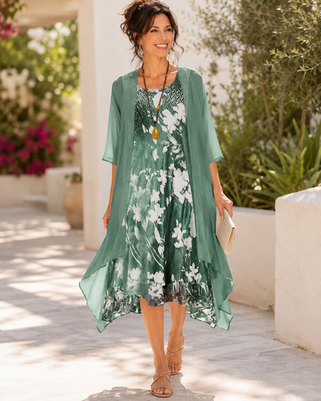 Olivia | Vestido fresco de dos capas