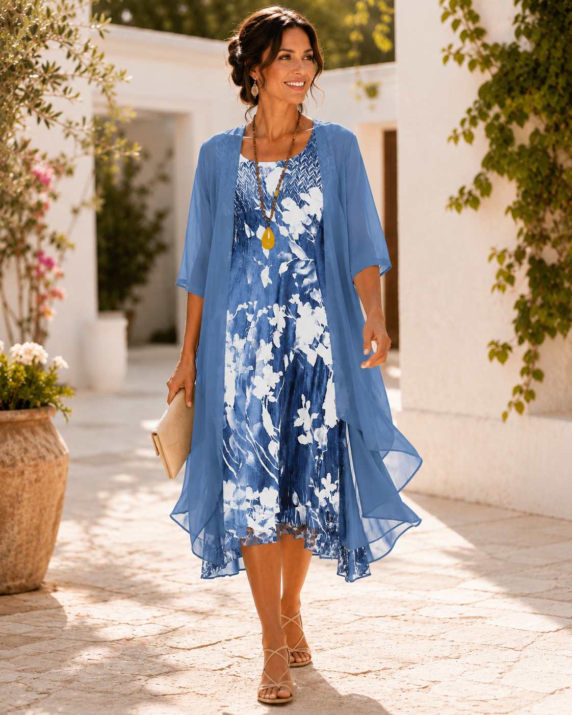 Olivia | Vestido fresco de dos capas