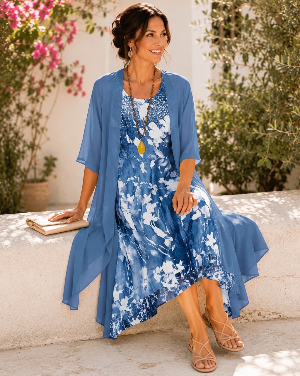 Olivia | Vestido fresco de dos capas