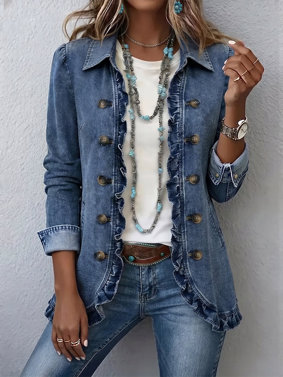 Lorena™ | Chaqueta con Volantes