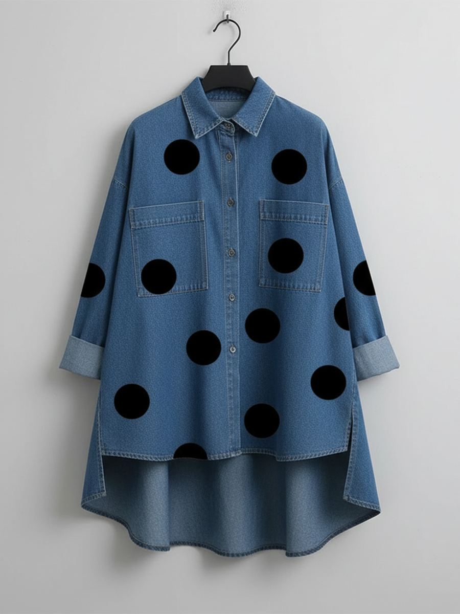 Marisol | Sobrecamisa de lunares