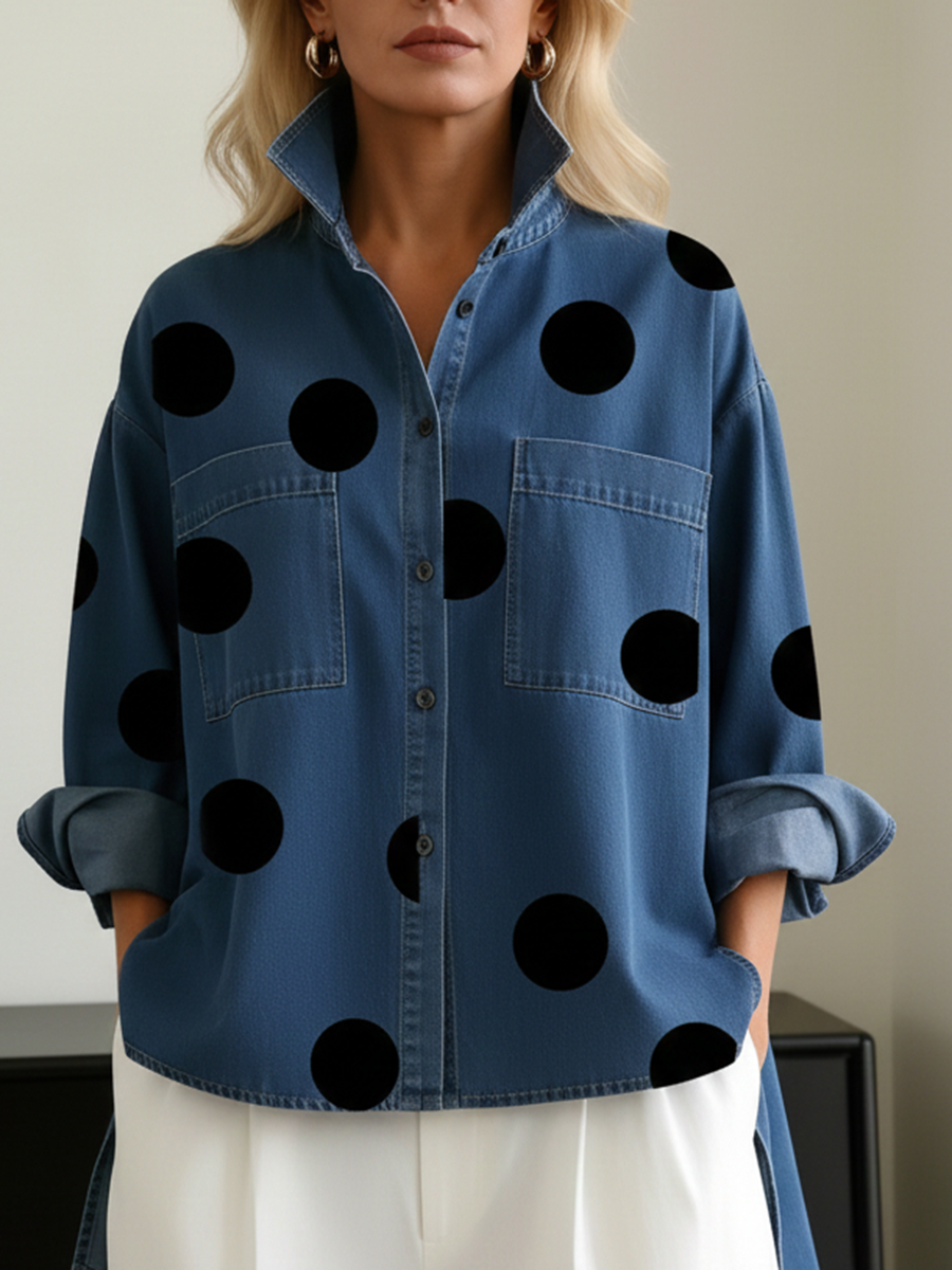 Marisol | Sobrecamisa de lunares